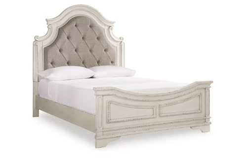 Realyn Queen Upholstered Panel Bed