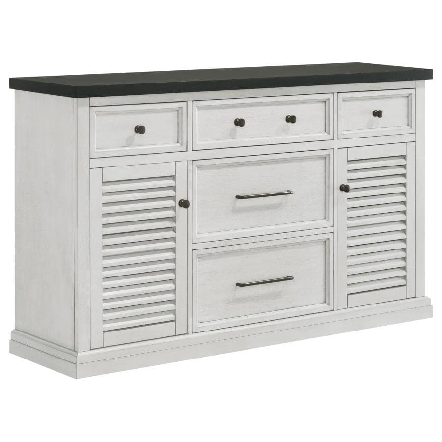 Pensacola, Florida: Aventine 5-drawer Dining Sideboard Buffet Cabinet