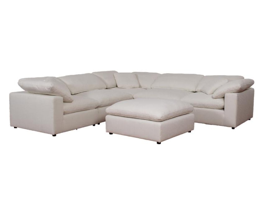 Photo of Raleigh 6-piece Sectional Ivory 