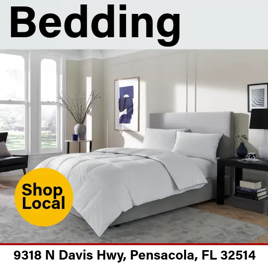 Comfortable bedding sets and sleep accessories at Matco Mattress & Furniture in Pensacola, FL
