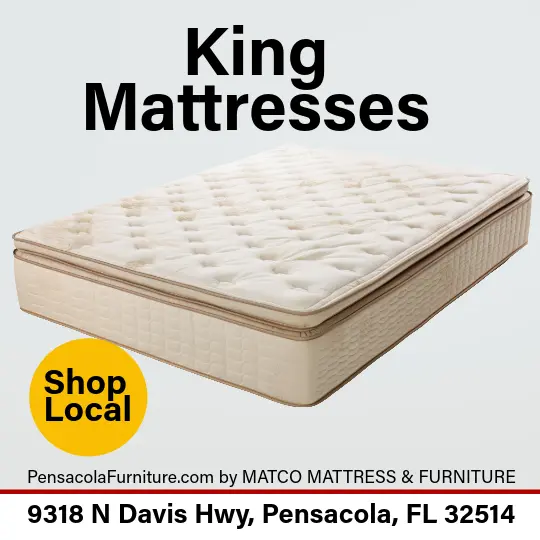 Luxury king size mattresses for sale at Matco Mattress & Furniture in Pensacola, FL