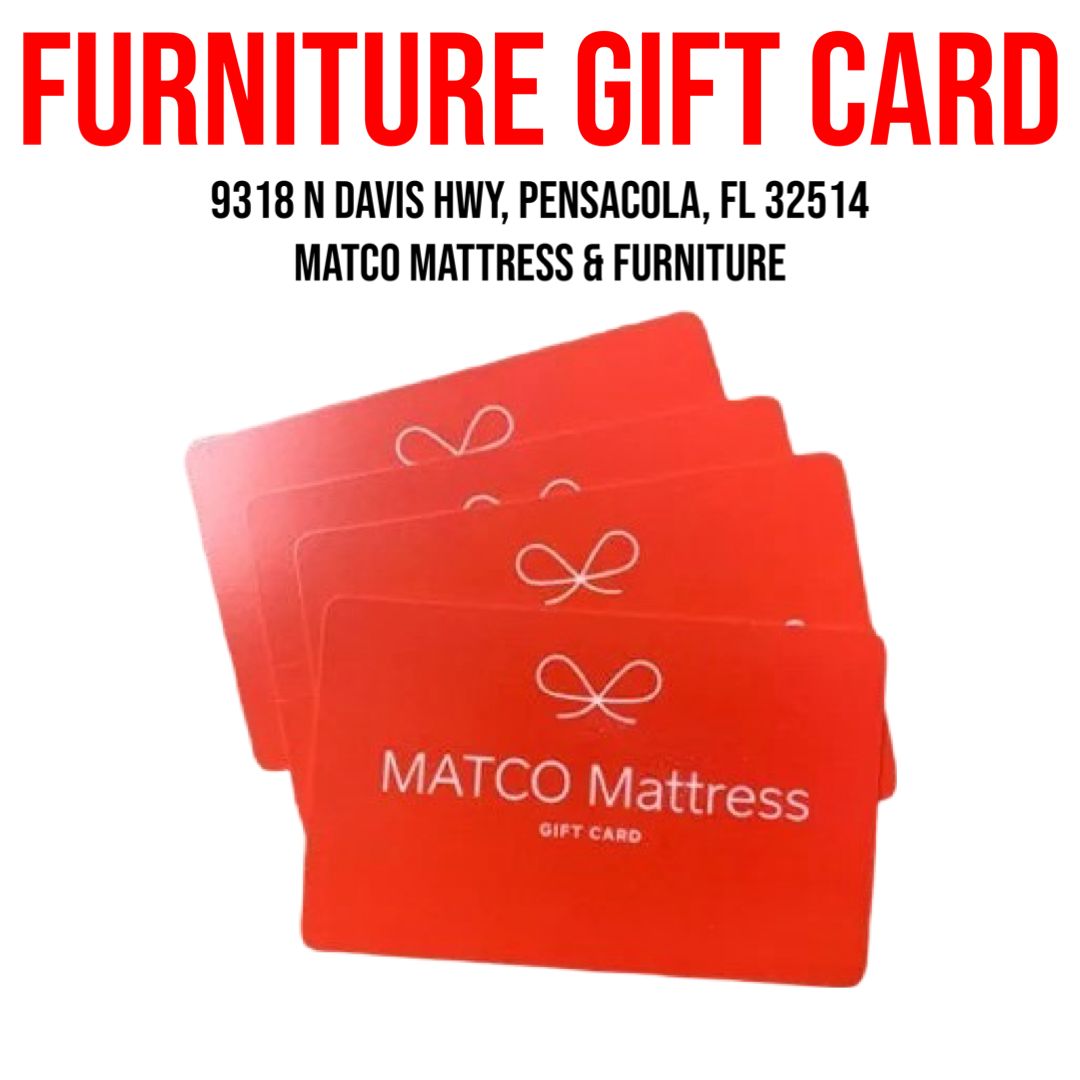 Gift Card - Matco Mattress & Furniture in Pensacola, Fl